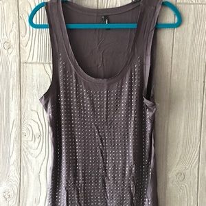 Grungy beaded tank